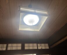 和風蛍光灯を和風LEDへ交換