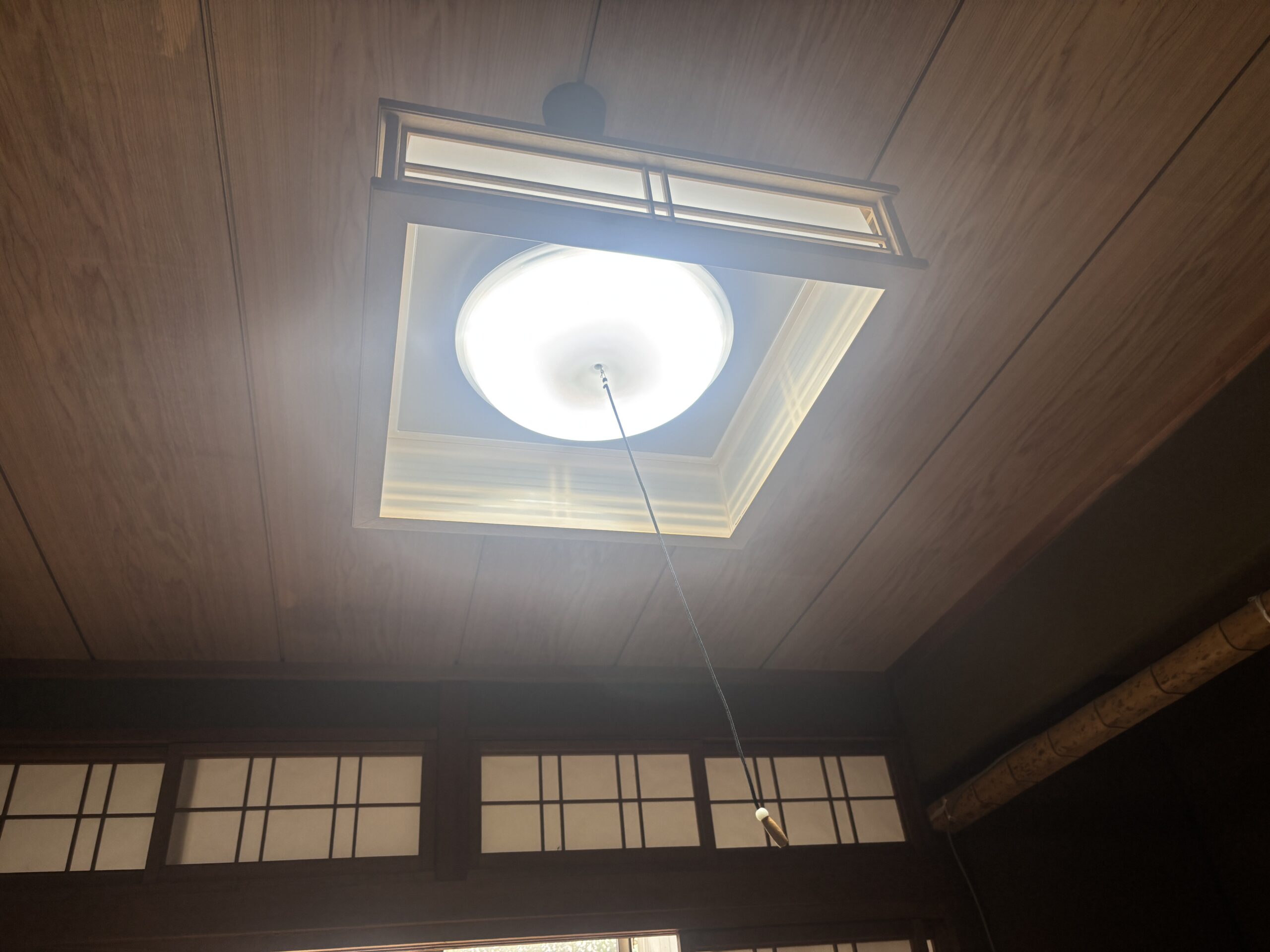 投稿についてもっと詳しく 和風蛍光灯を和風LEDへ交換